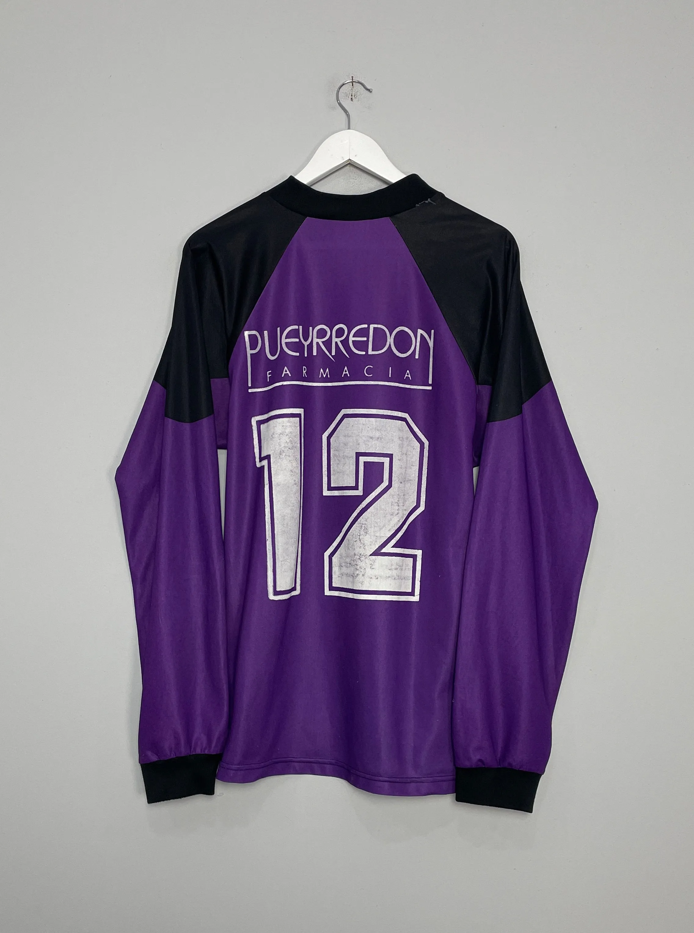 1995/96 CLUB PUEYRREDON #12 GK SHIRT (XL) ADIDAS