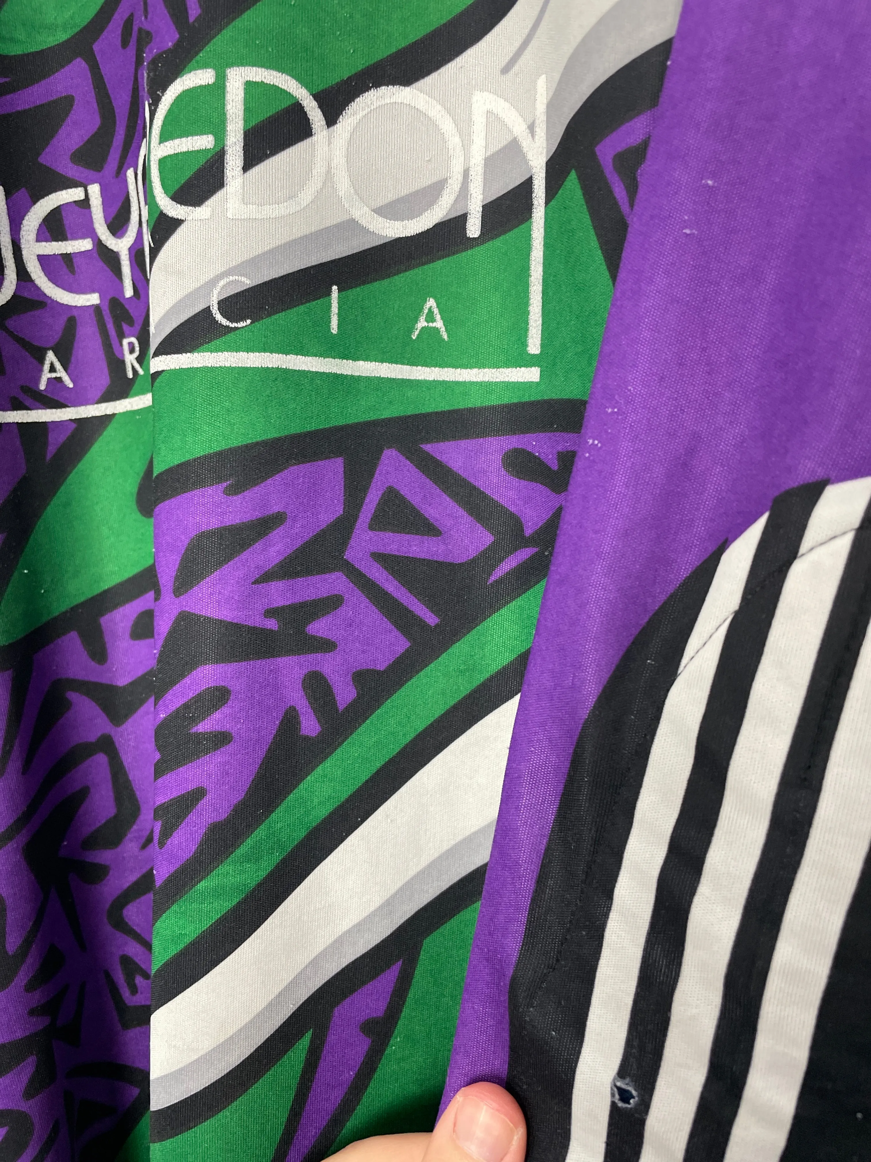 1995/96 CLUB PUEYRREDON #12 GK SHIRT (XL) ADIDAS