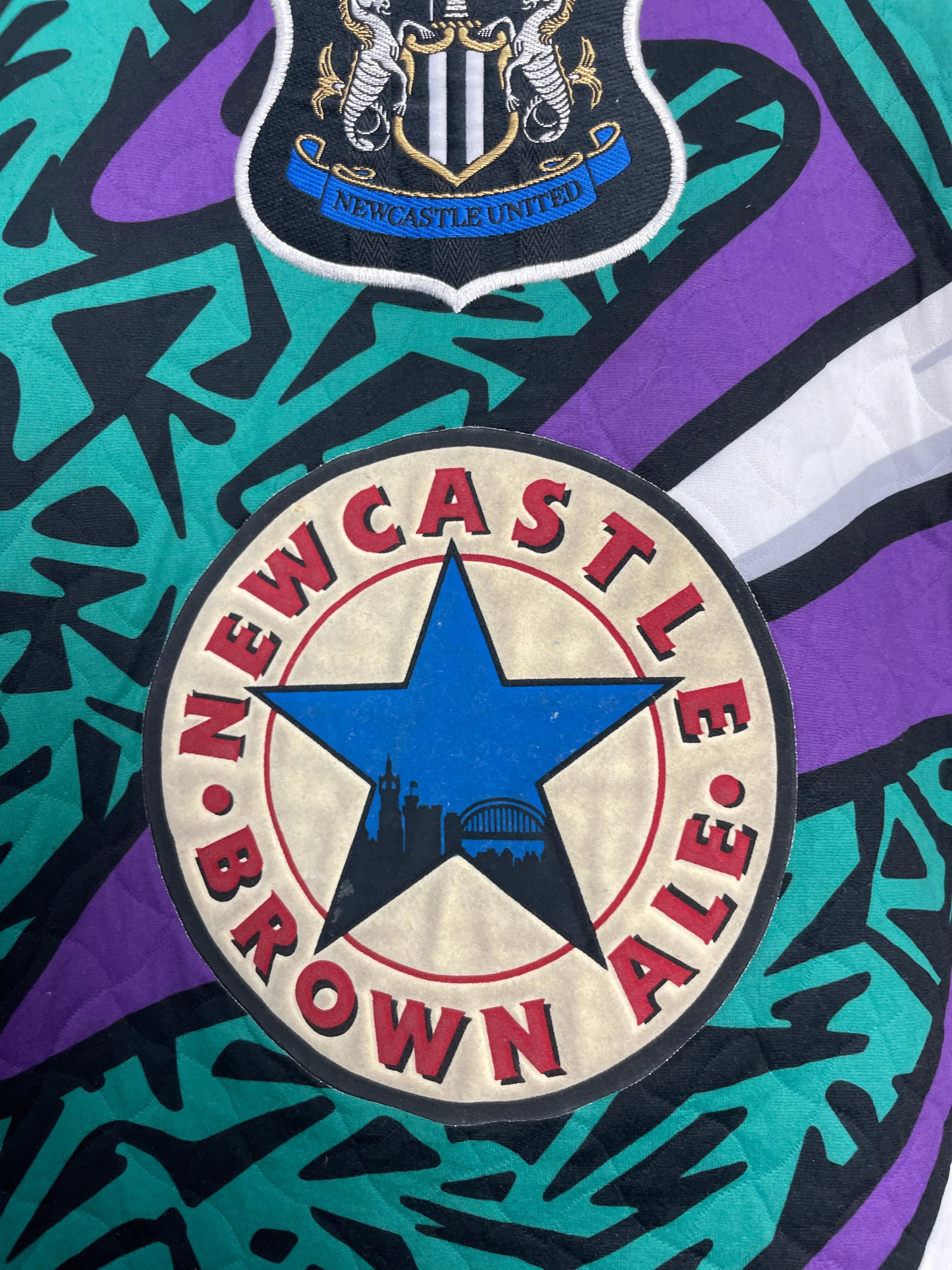 1995/96 NEWCASTLE GK SHIRT (S) ADIDAS