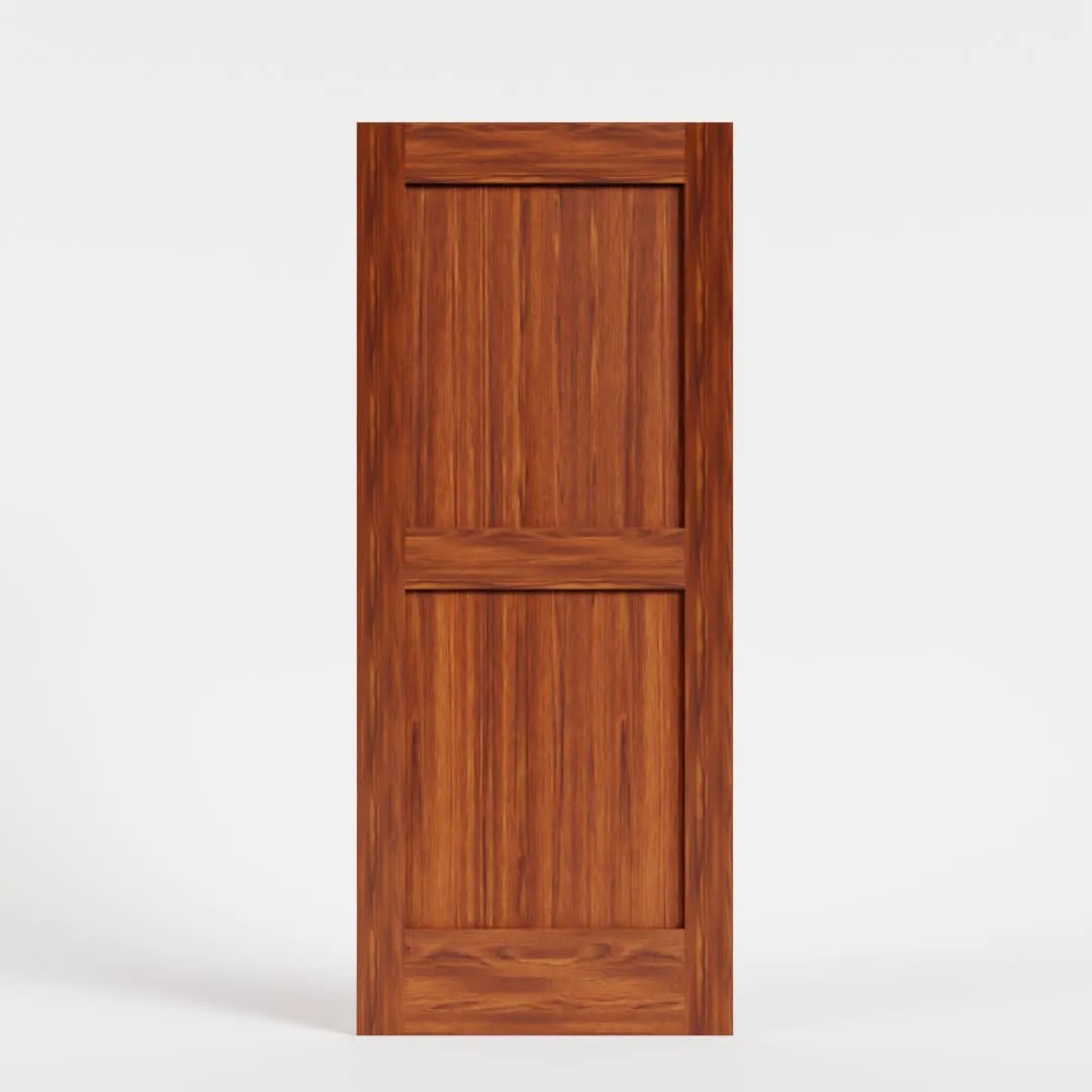 2 Panel Shaker Front Wooden Door