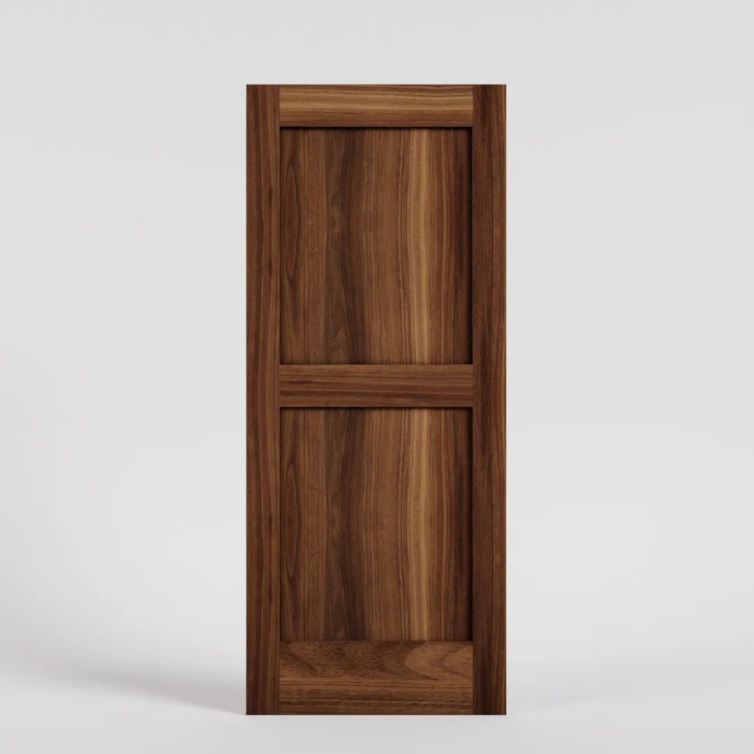 2 Panel Shaker Front Wooden Door