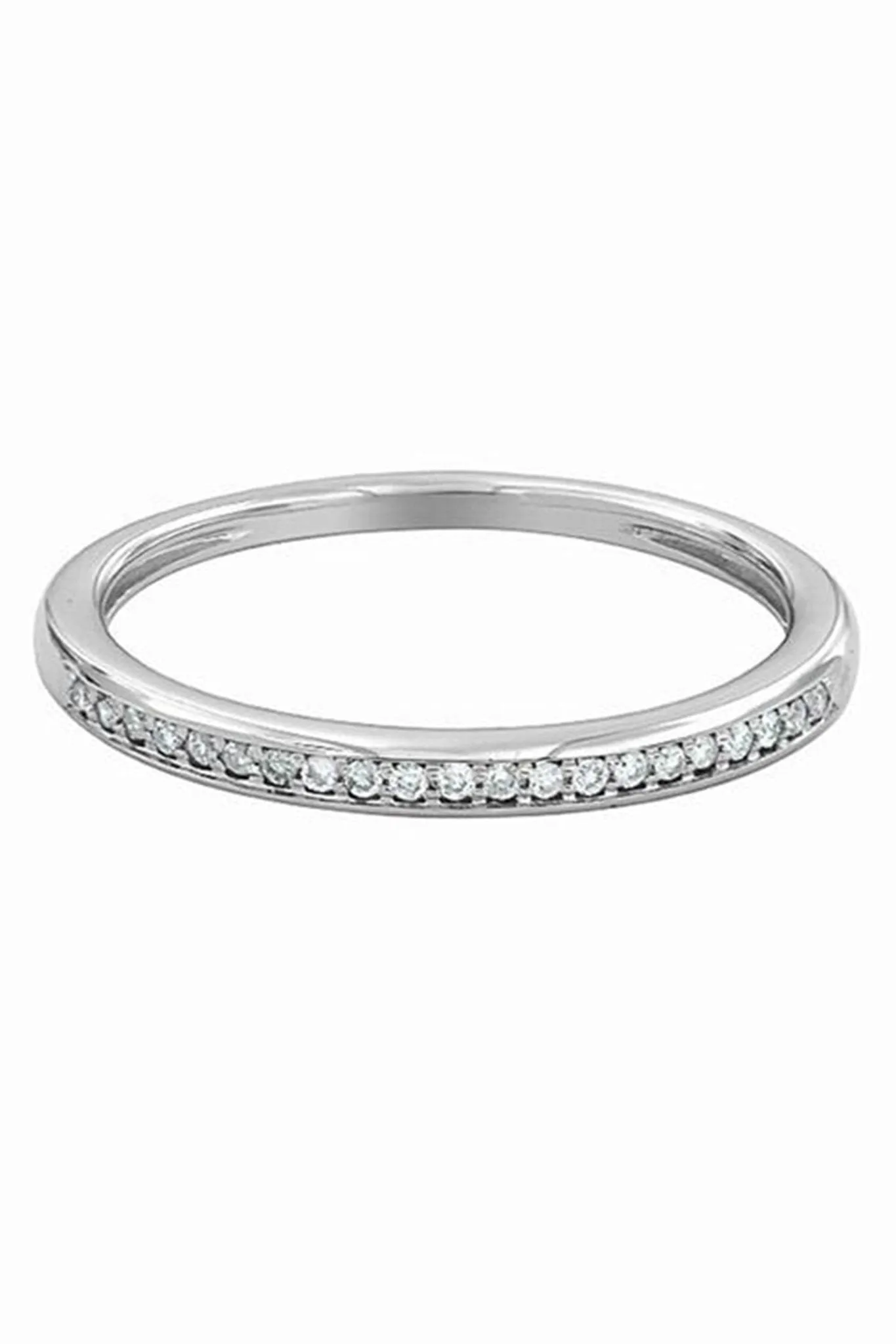 9ct White Gold Diamond Eternity Ring