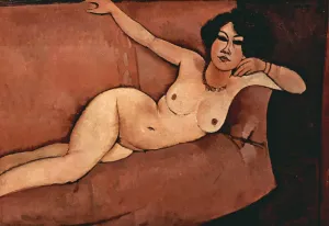 Amedeo Modigliani - Nude On Sofa Almaisa - 1916