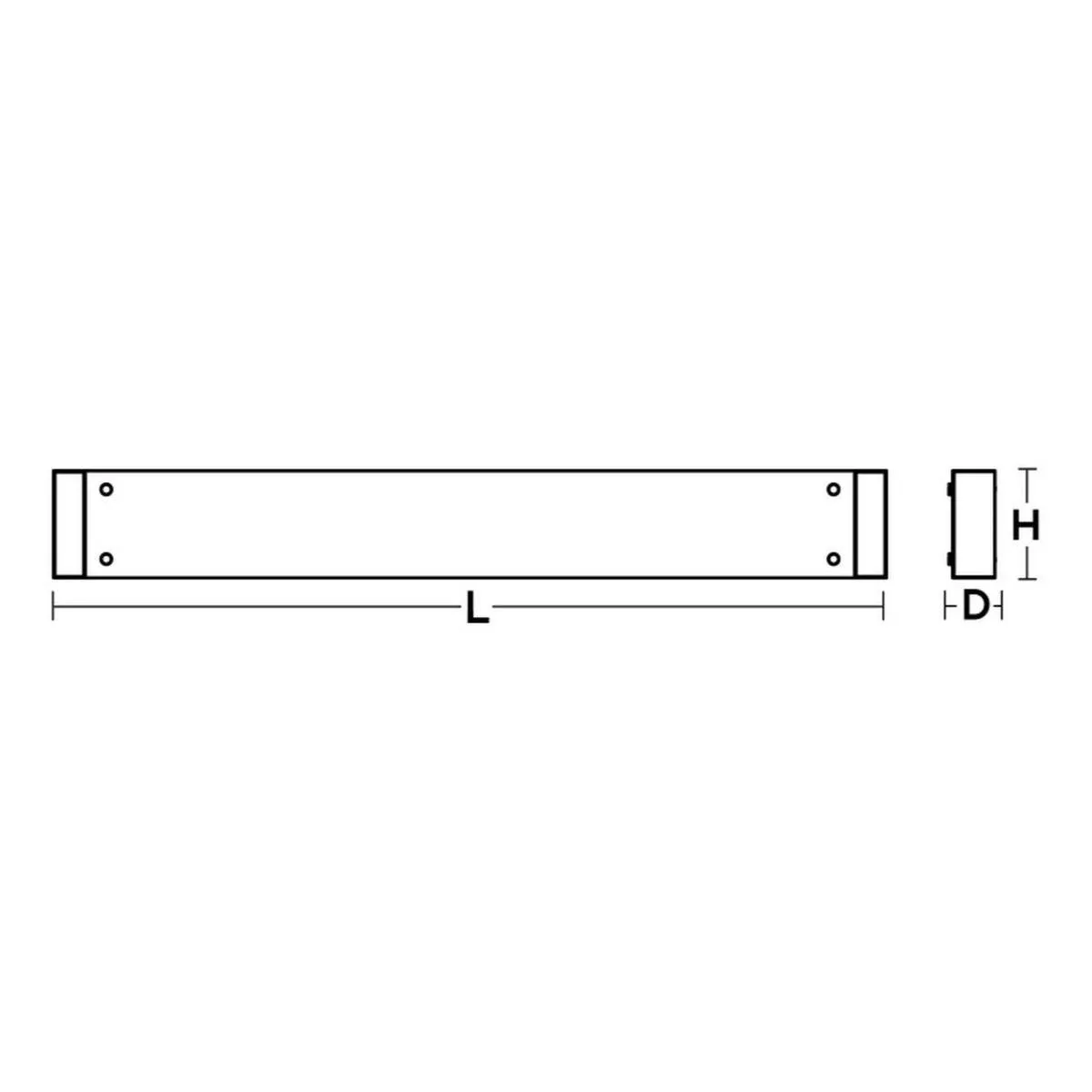 Avanti 52 in. LED Wall Light Satin Nickel & White