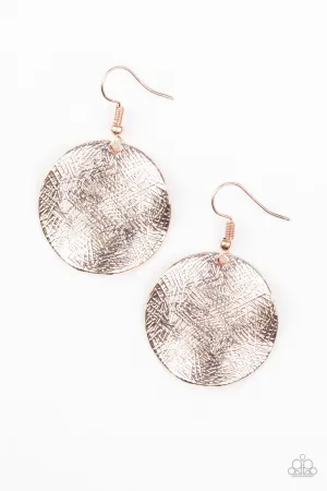 Basic Bravado Rose Gold-Earrings