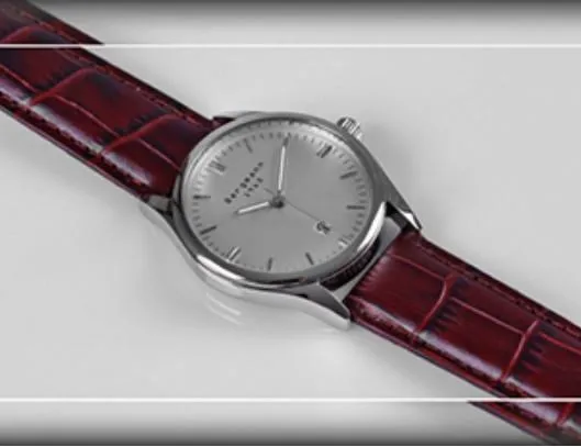 Bergmann Classic Leather Watch