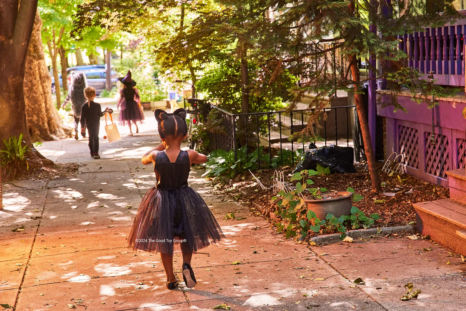 Black Cat Dress with Headband Size 5/6