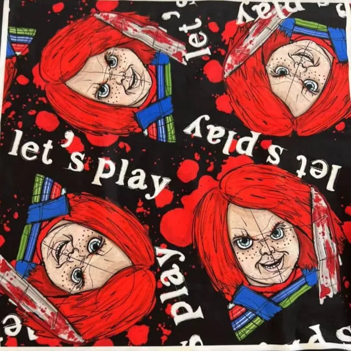 Bloody Chucky (Semi-Exclusive) - High-quality Handcrafted Vibrant Leggings