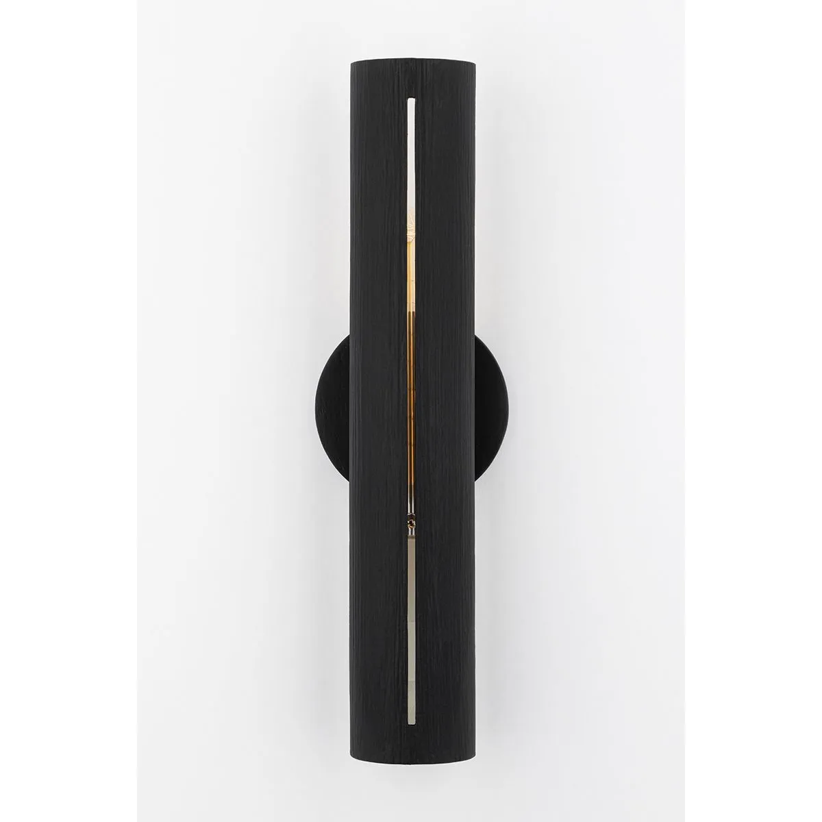 Brandon 18 in. Wall Light Textured Black finish