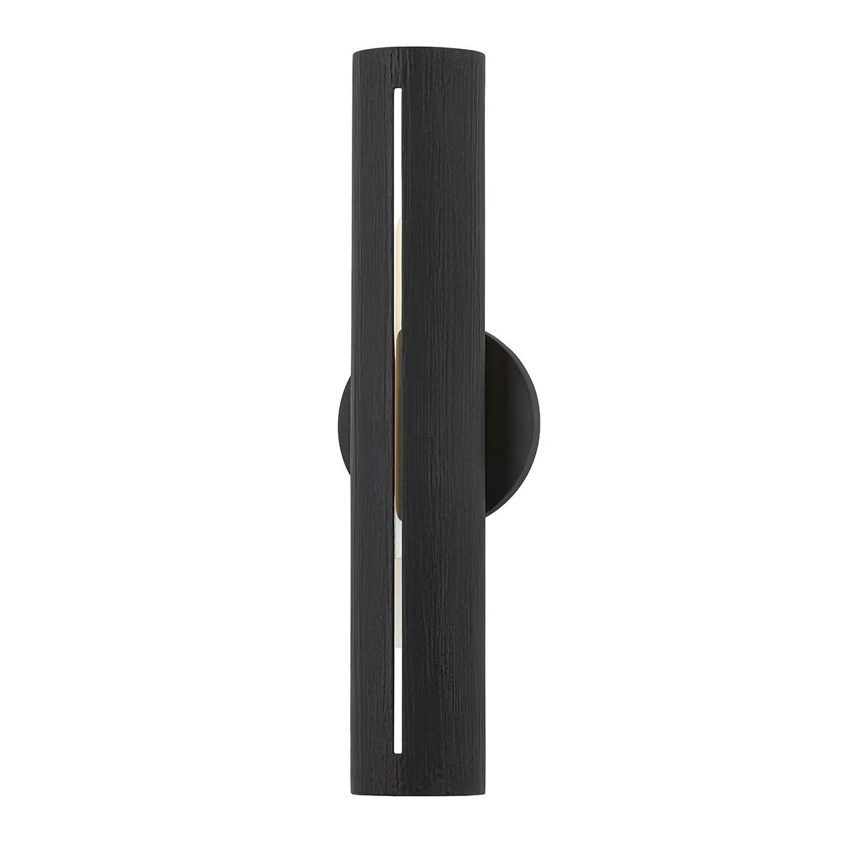 Brandon 18 in. Wall Light Textured Black finish