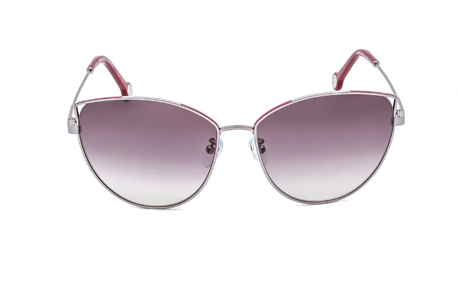 Carolina Herrera Sunglasses Shiny Rose Gold / Brown Gradient