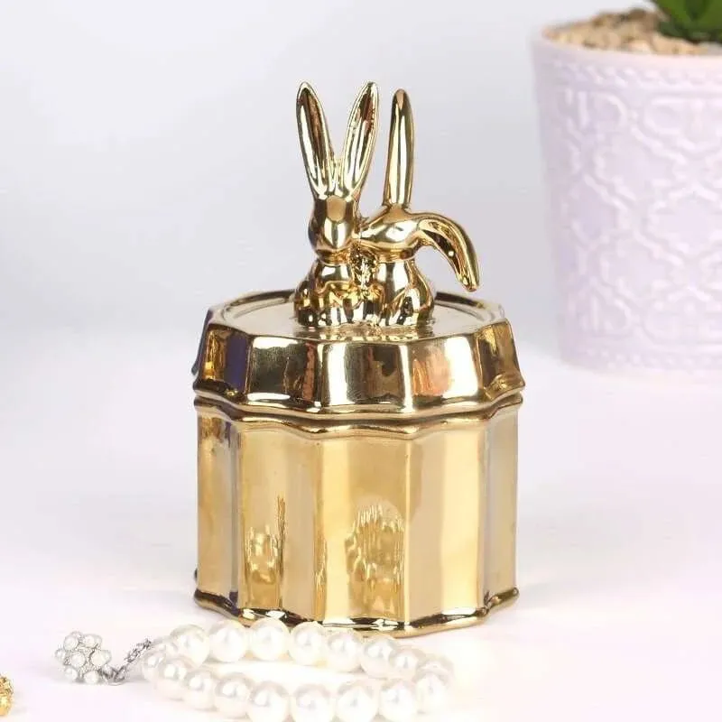 Charming Ceramic Jewelry Jar