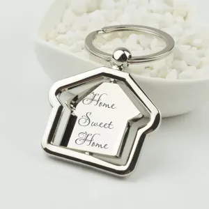 Charming Home Sweet Home Keychain