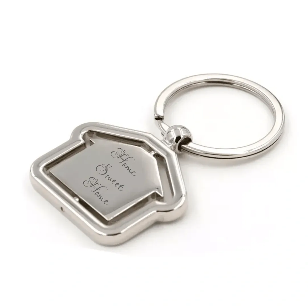 Charming Home Sweet Home Keychain