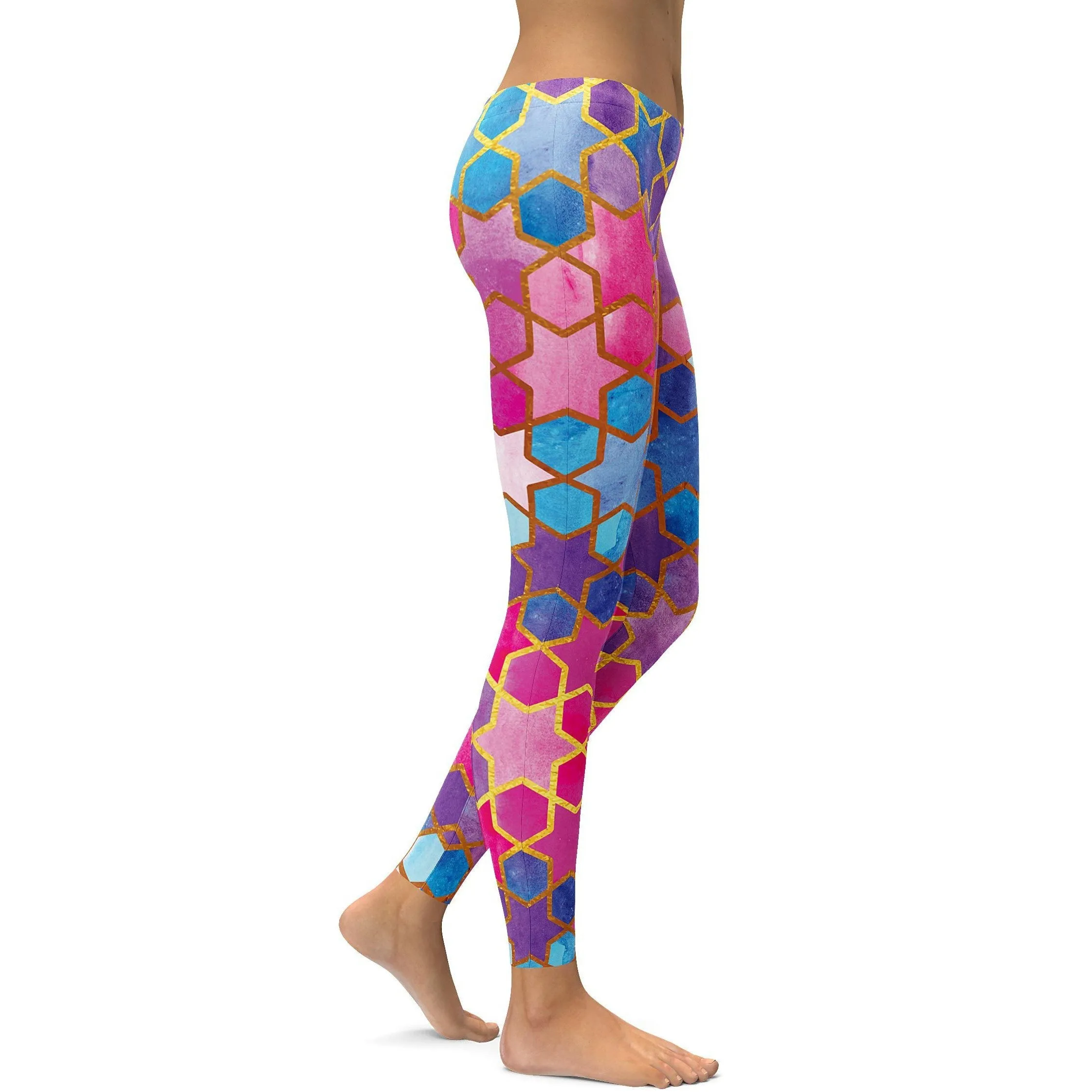 Colorful Arabic Leggings