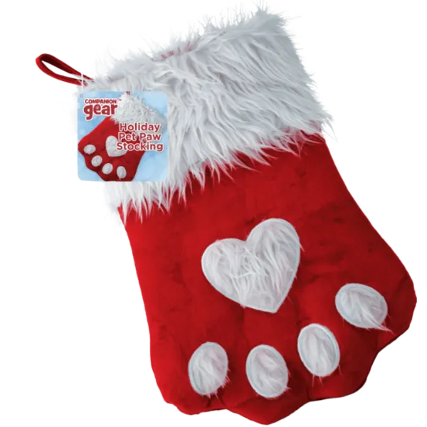 Companion Gear Holiday Paw Stocking