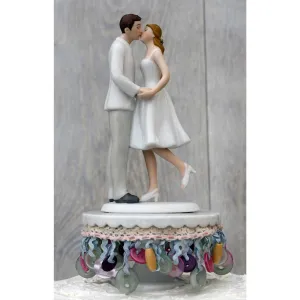 Crafters Bride and Groom Wedding Cake Topper