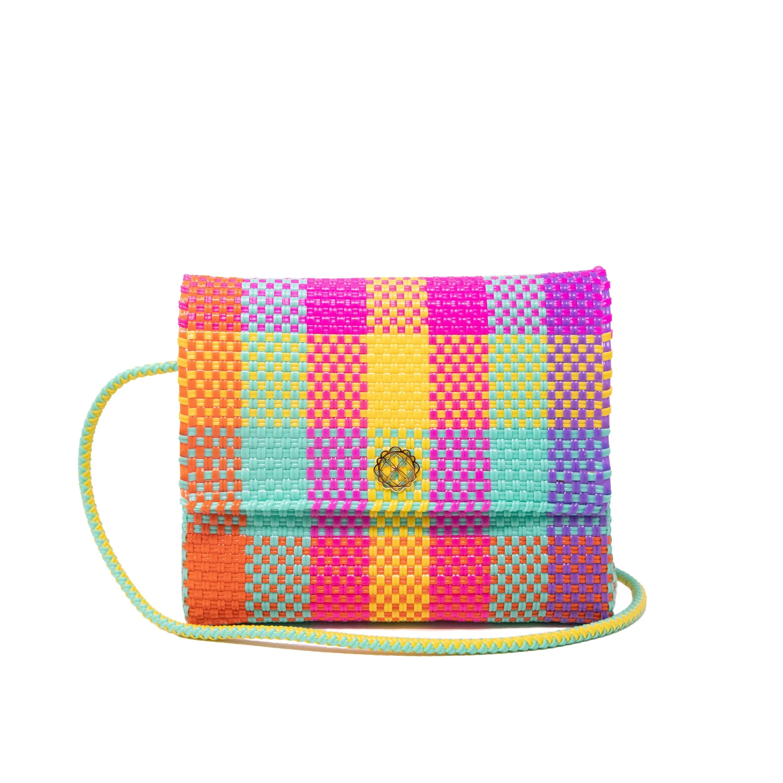 Crossbody Square Colorful