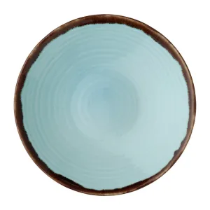 Dudson Harvest  Organic Coupe Bowls Turquoise 250mm (Pack of 12)