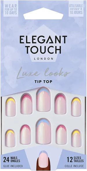 Elegant Touch Luxe Looks Nails - Tip Top