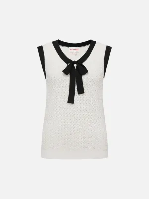 EP YAYING Silk Knitted Vest