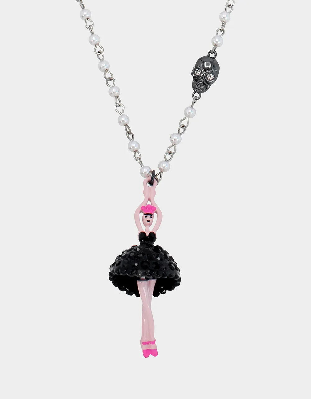 FLY BY NIGHT BALLERINA PENDANT BLACK