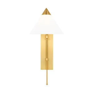 Franklin 26 in. Armed Sconce Burnished Brass finish