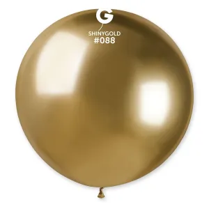 Gemar Latex Balloon #088 Gold 31inch 1 Count Shiny Color