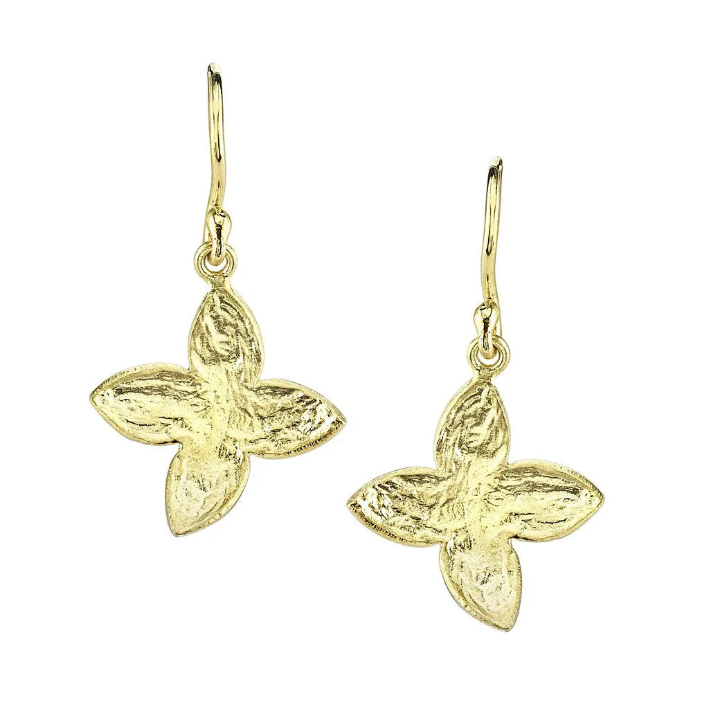 Gold Jasmine Earrings