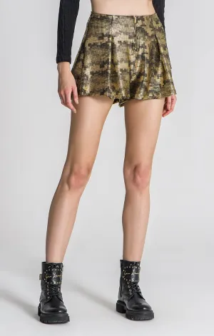 Gold Power Shorts