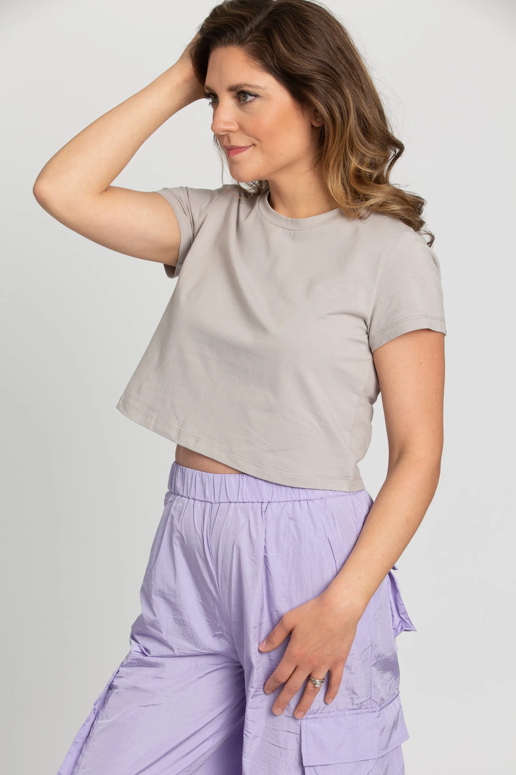 Grey Classic Short Sleeve Tee