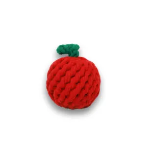 Handmade Fuji Apple Rope Toy