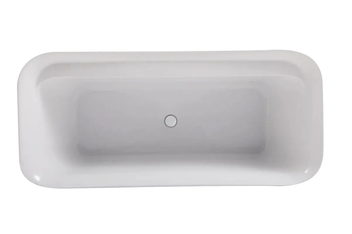 Harrieta 67" Soaking Bathtub