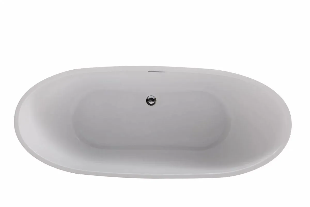 Ines 67" Soaking Bathtub