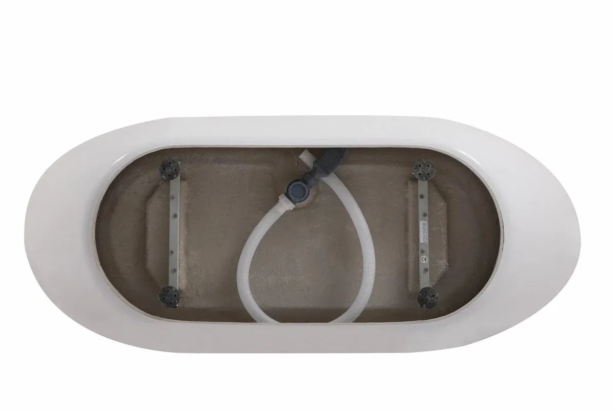 Ines 67" Soaking Bathtub