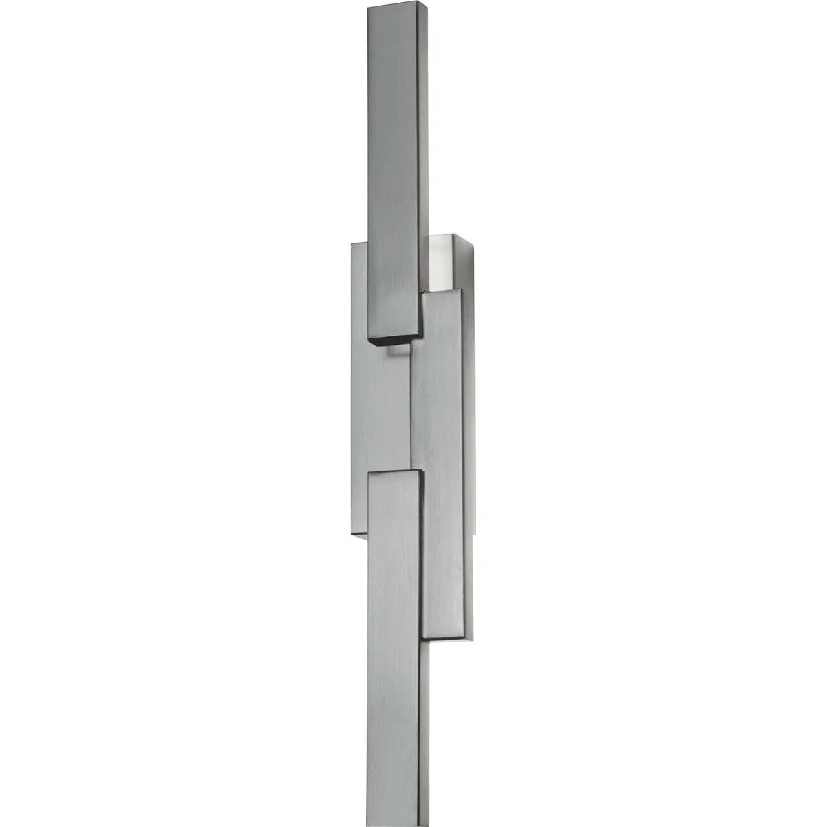 Ion 20 in. LED Wall Light Satin Nickel Finish