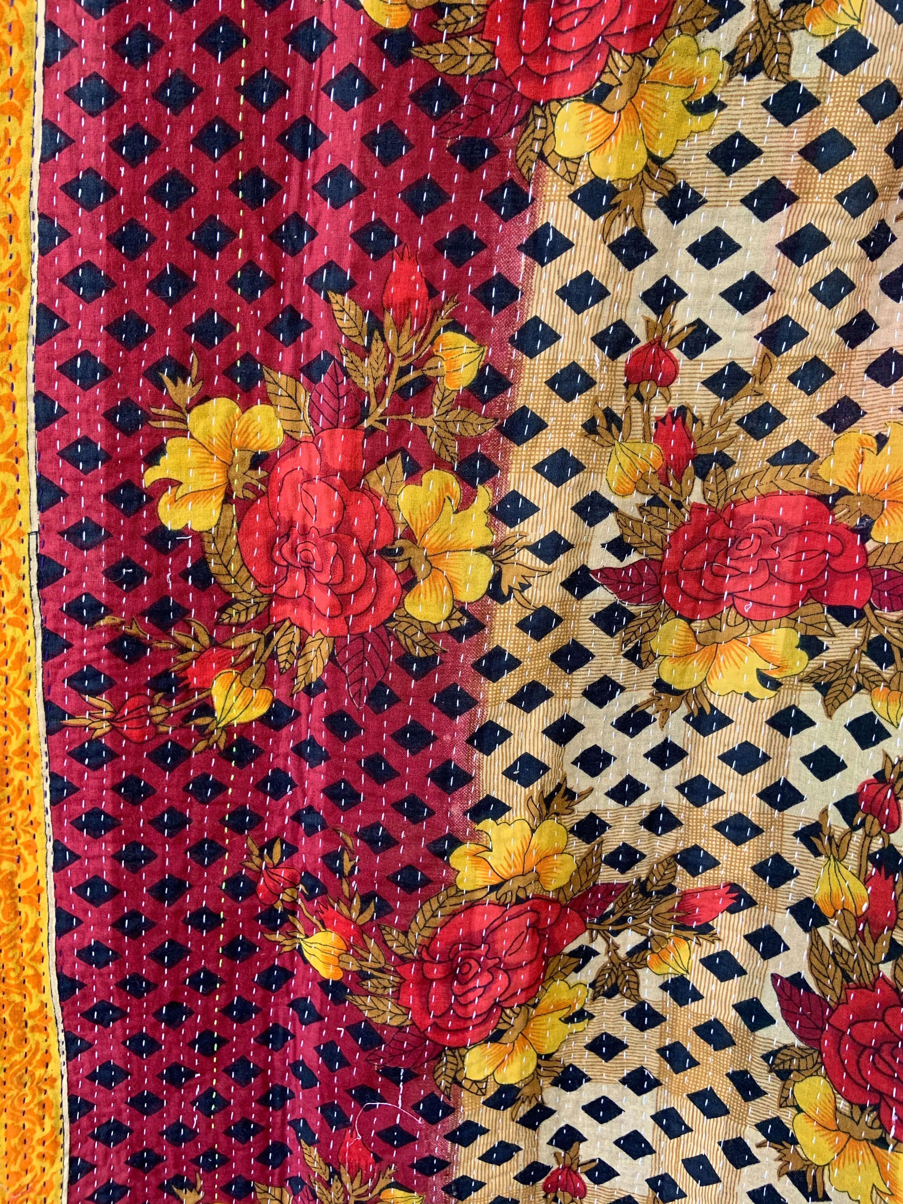 Kantha Quilt