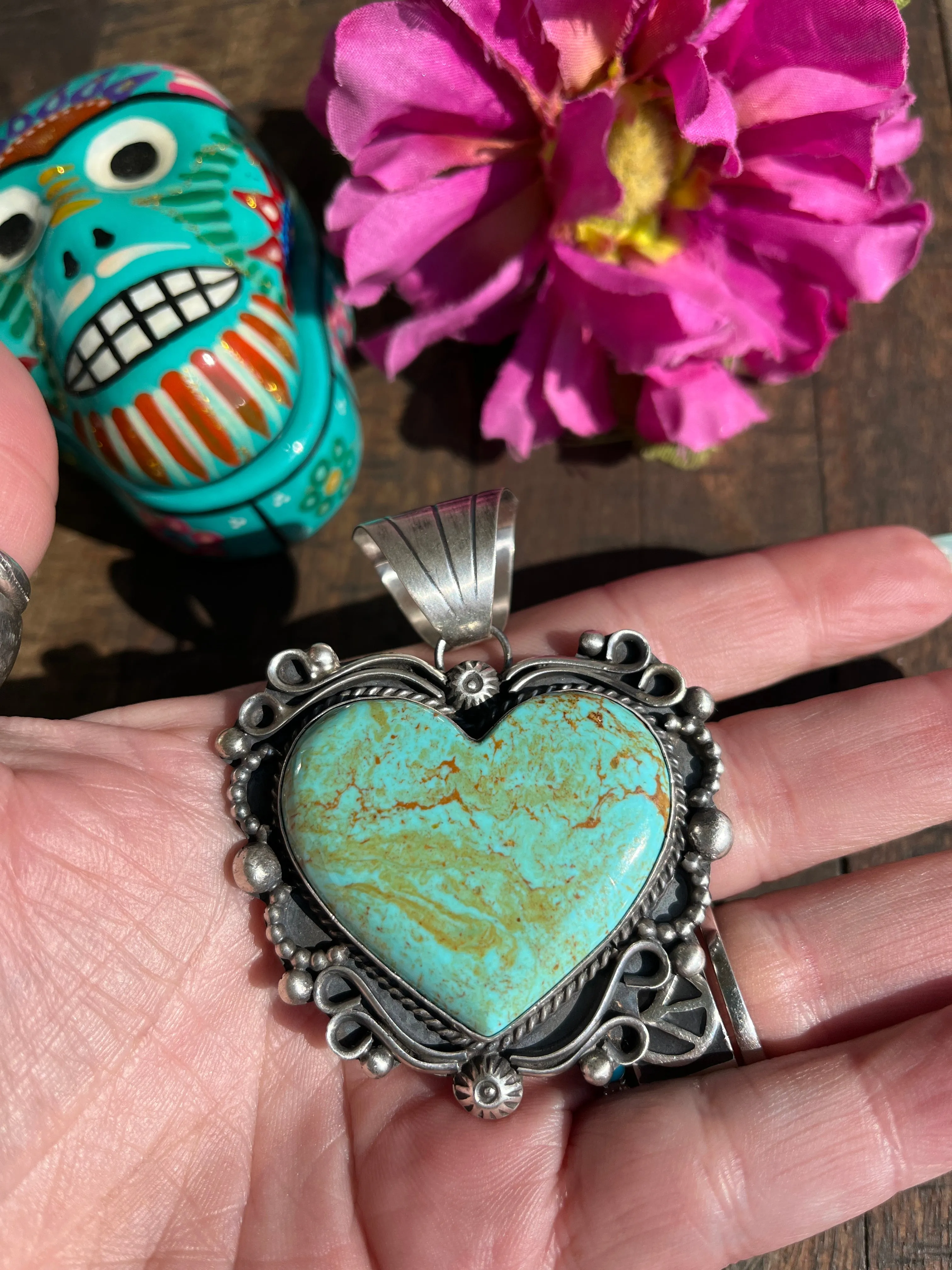 Kingman Heart Pendant #1