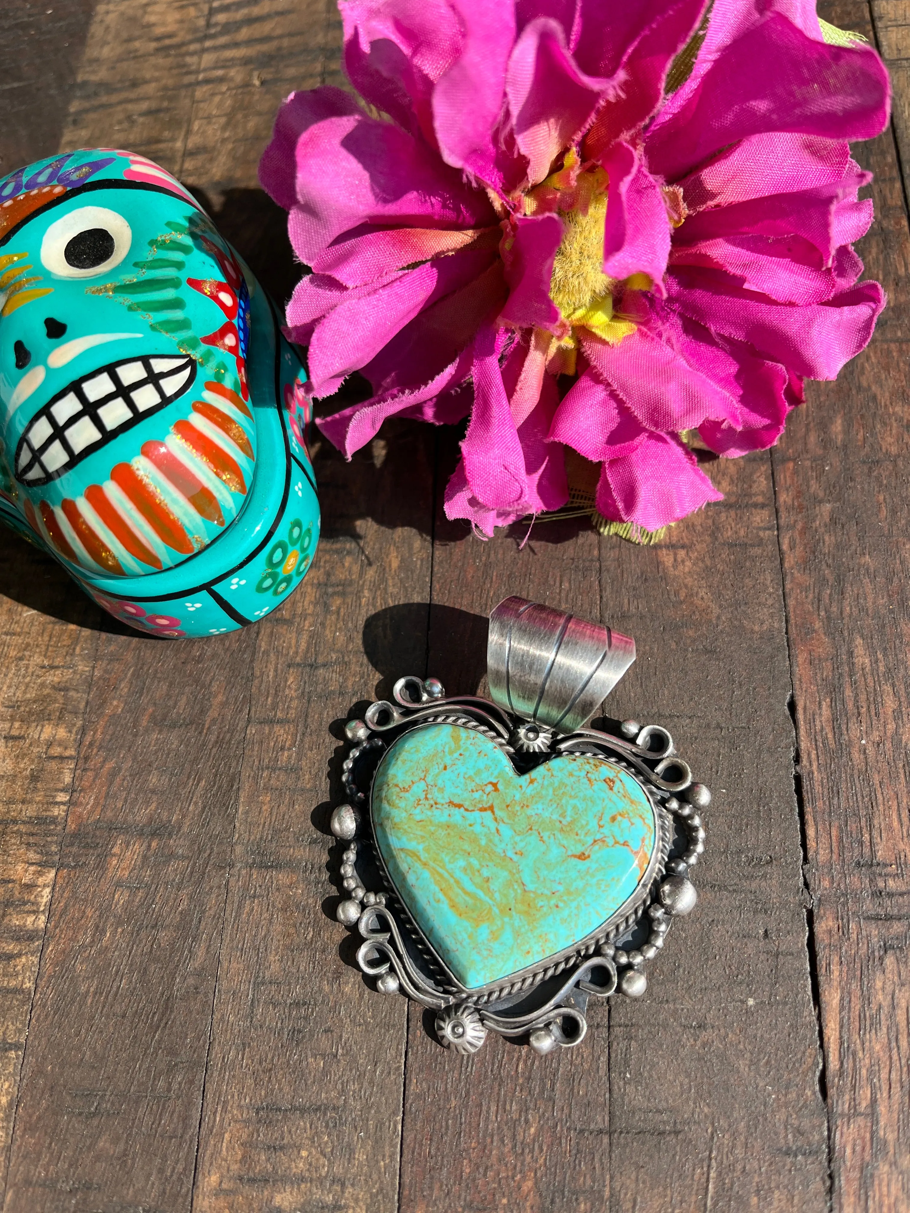 Kingman Heart Pendant #1