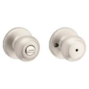 Kwikset 300CV 15 RCAL RCS Privacy Door Knob, Satin Nickel :BX: QUANTITY: 1