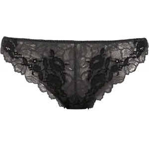 Lace Perfection Tanga Brief Charcoal Grey - Wacoal