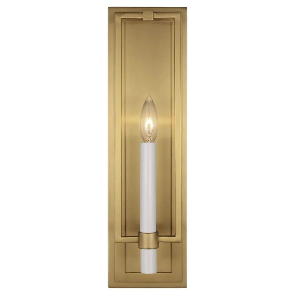 Marston 18 in. Wall Light Burnished Brass finish