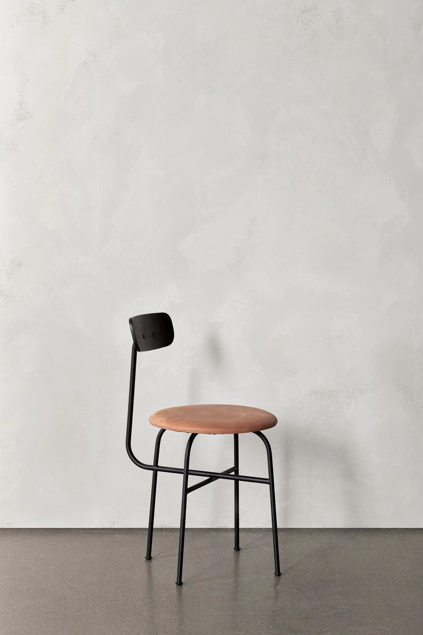 Menu Afteroom Dining Chair  - Black Steel