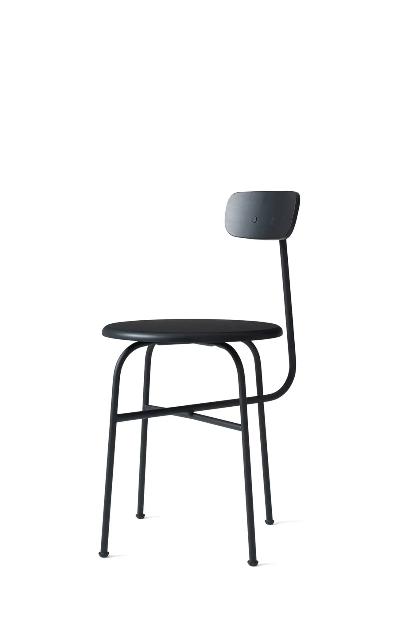 Menu Afteroom Dining Chair  - Black Steel