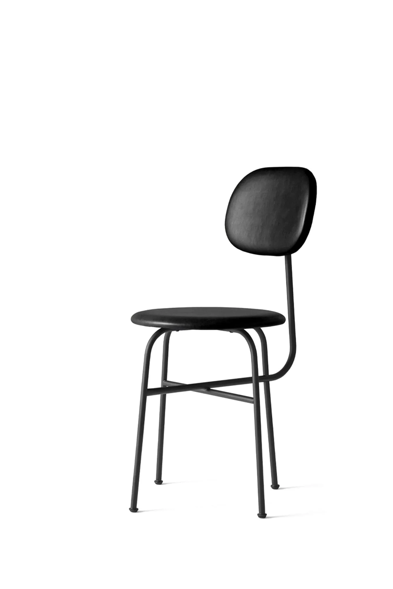 Menu Afteroom Dining Chair  - Black Steel