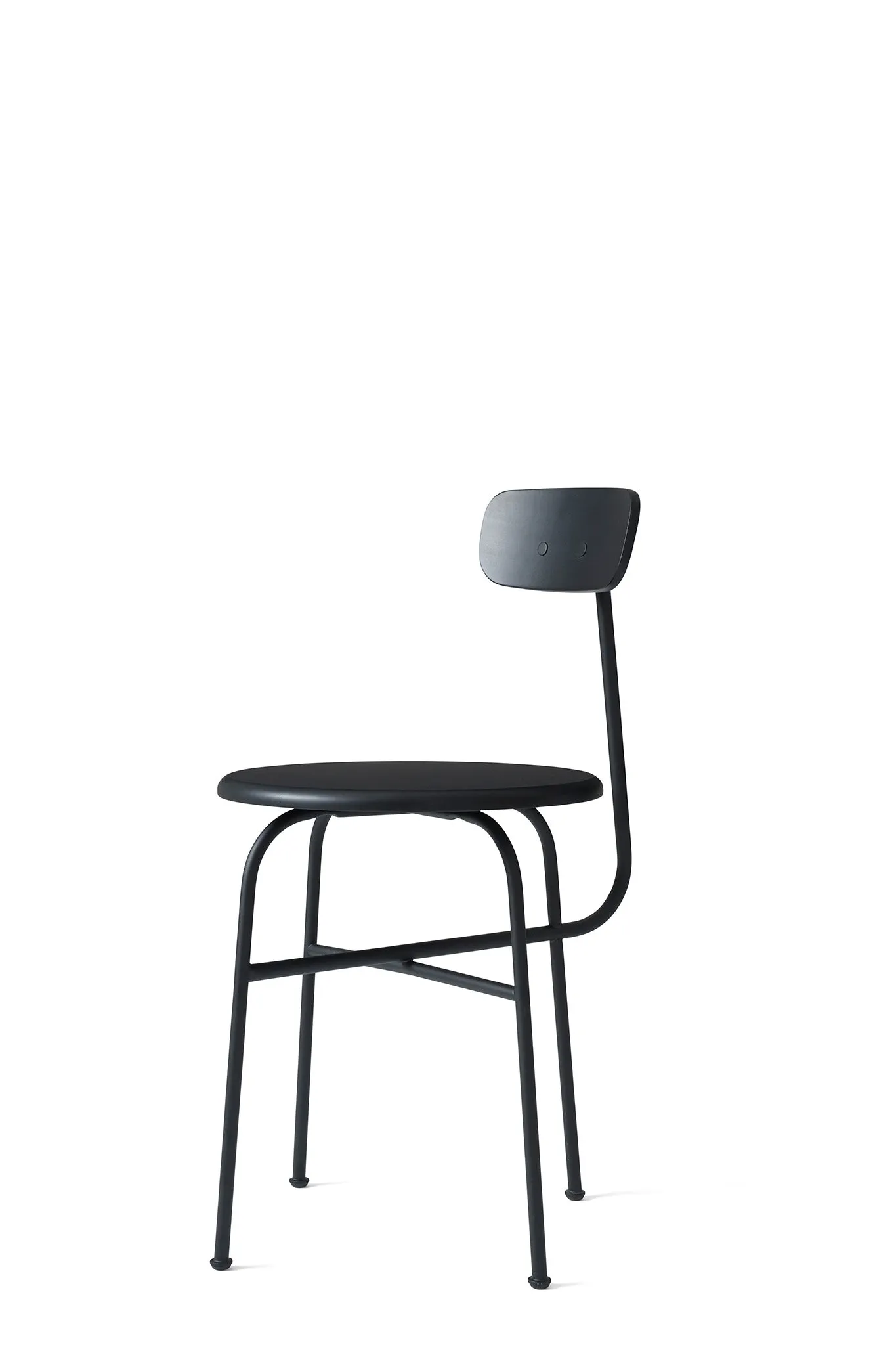 Menu Afteroom Dining Chair  - Black Steel