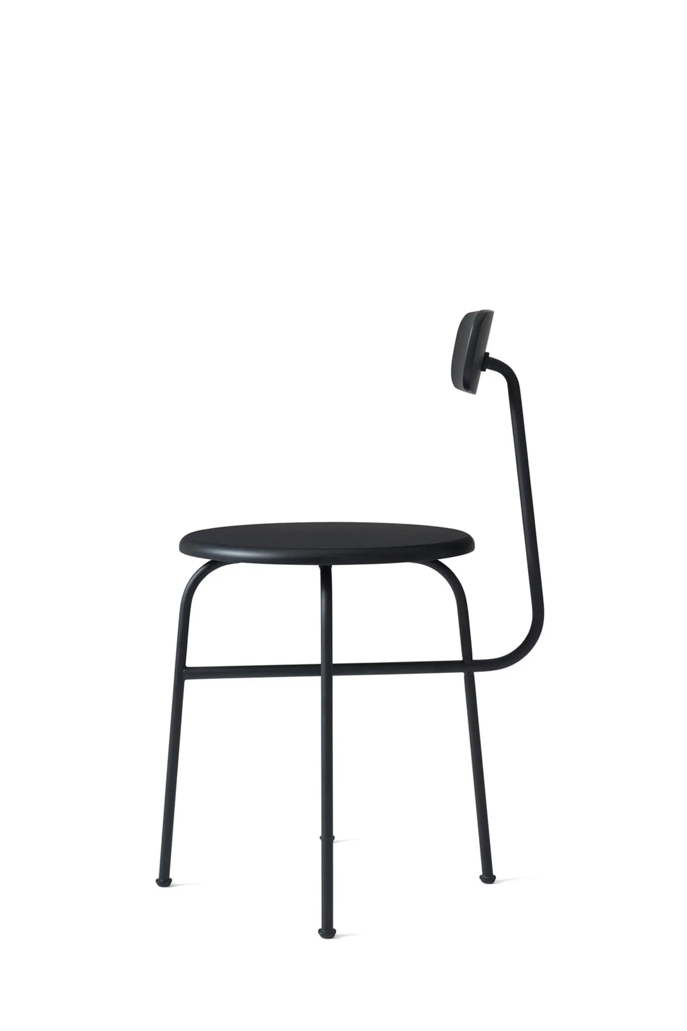 Menu Afteroom Dining Chair  - Black Steel