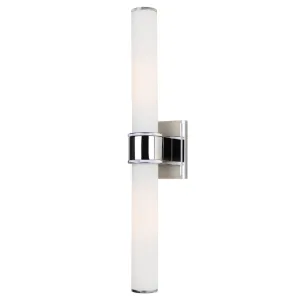 Mill Valley 20 in. 2 Lights Wall Light Polished Nickel finish