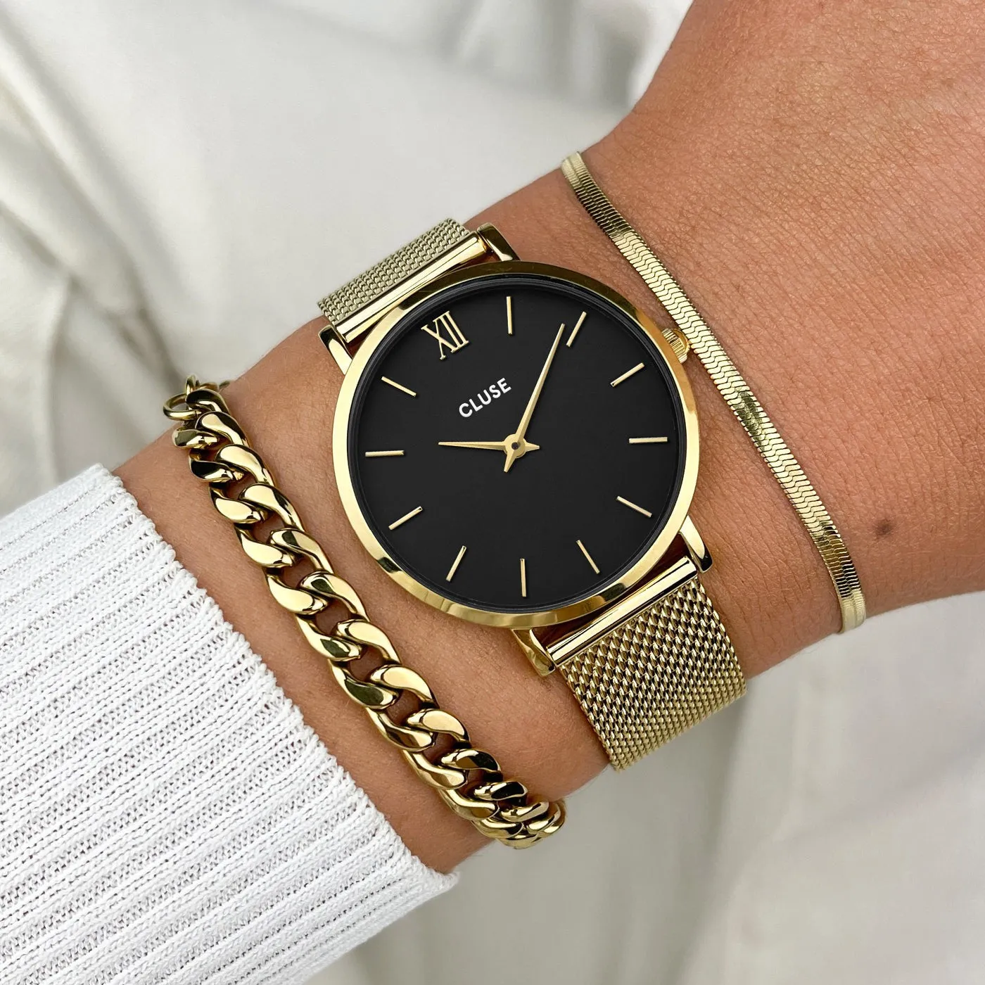 Minuit Mesh Gold/Black