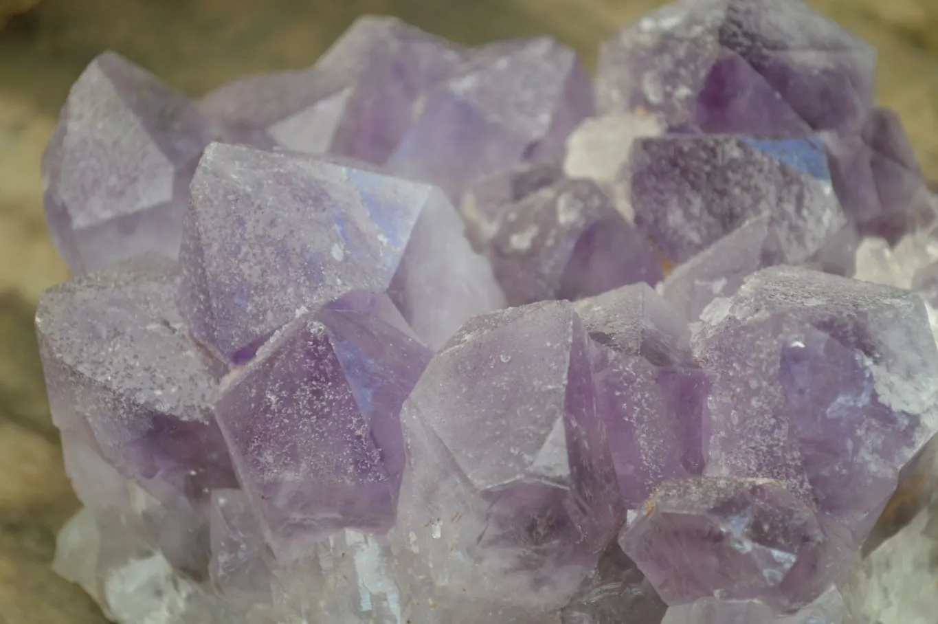 Natural Jacaranda Amethyst Clusters x 1 From Zambia